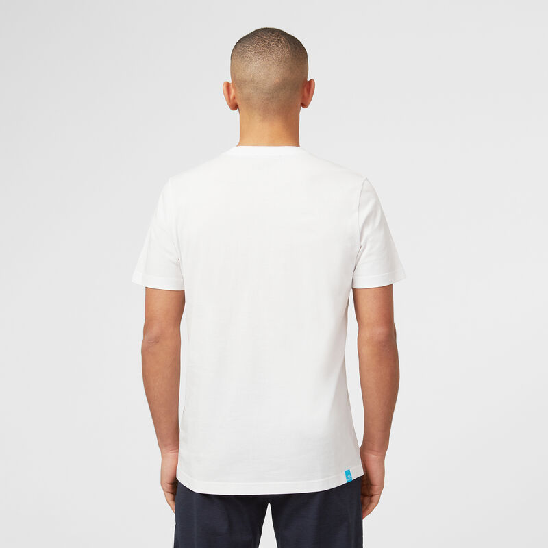 FE FW CHANGE ACCELERATED GRAPHIC TEE - white
